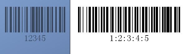 数字间的冒号